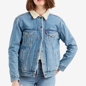 Levi’s Oversized Sherpa Trucker Jacket